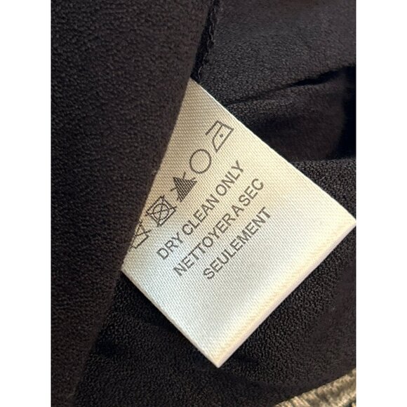 Hale Bob Black Deandra Embroidered Sweetheart Neckline Blouse Size XS Bohemian - Picture 9 of 9